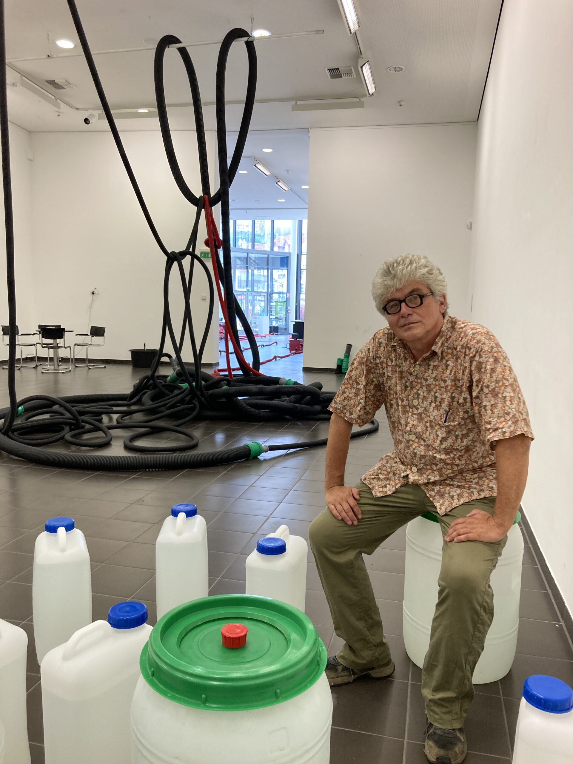 Matthias Schamp. KUNSTVEREIN Marburg 2022. Foto Kunstverein Marburg (1)